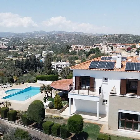 Mountain View 6 Bed Mansion With Private Padel Court, Pool & Gym * Larnaca